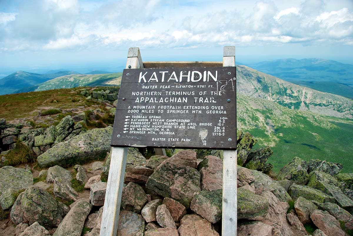 things to do maine fall - katahdin