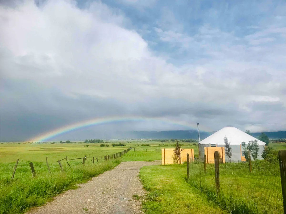 yurt rental idaho