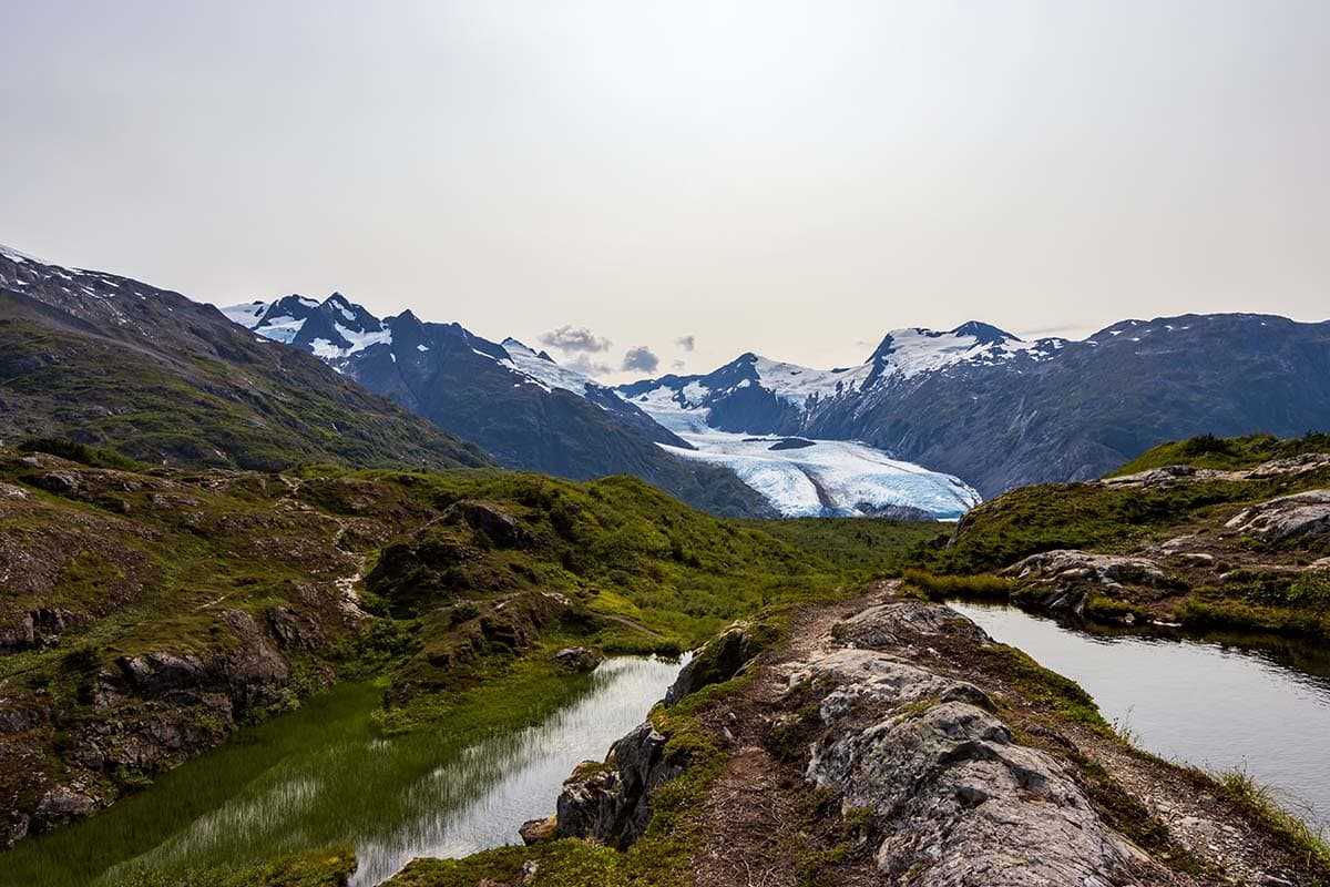 anchorage hikes - portage pass