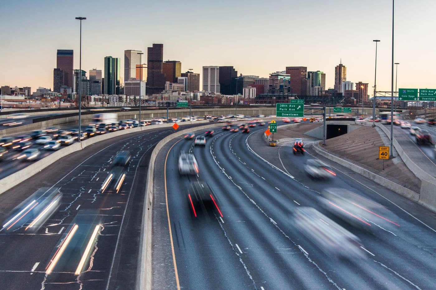 denver traffic on I-25