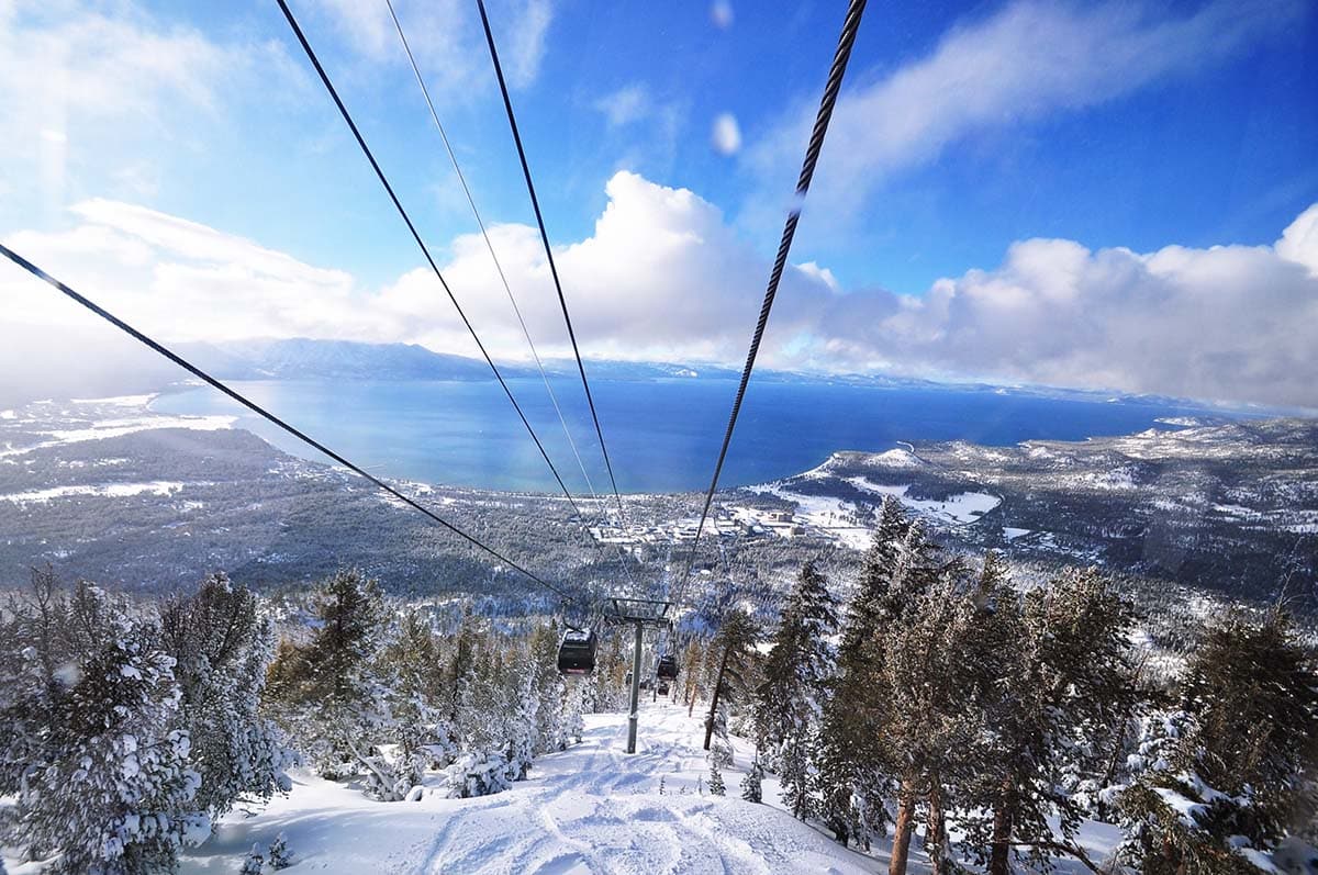 places that snow california - tahoe