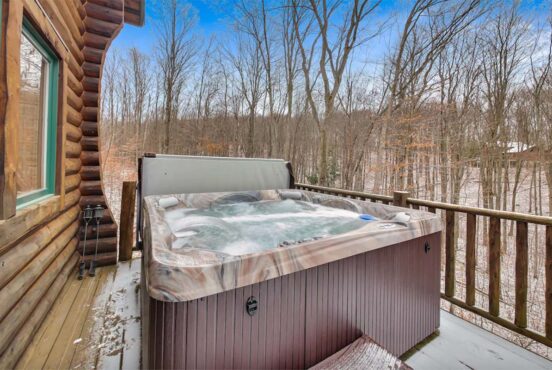 best cabins with hot tubs in michigan