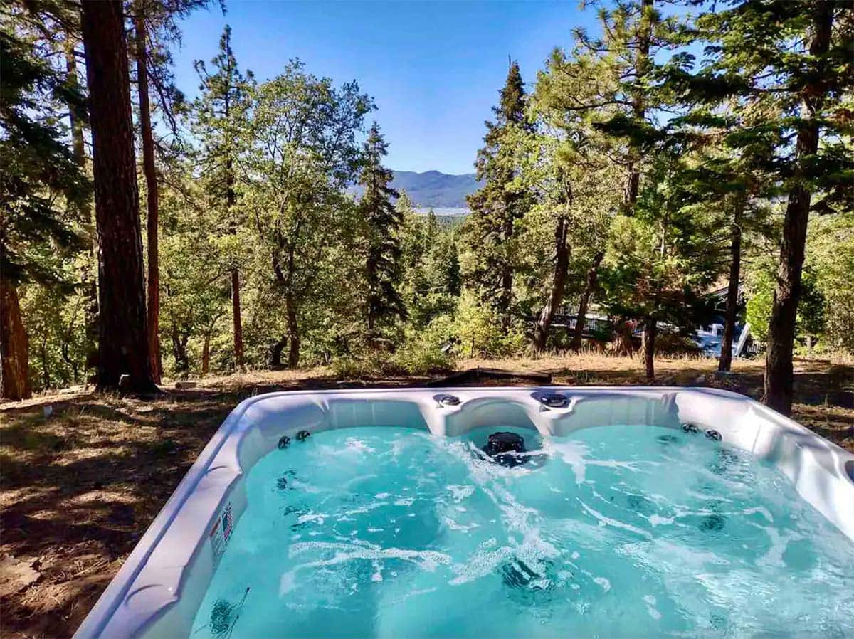 big bear hot tub cabin rental