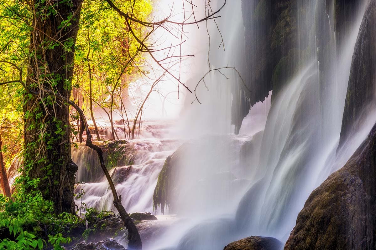 texas waterfalls - Gorman Falls