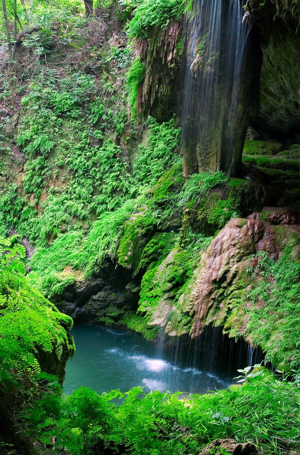 texas waterfalls - Westcave Preserve Waterfall