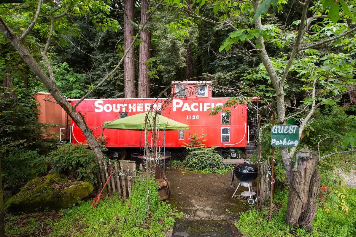 Redwood Caboose