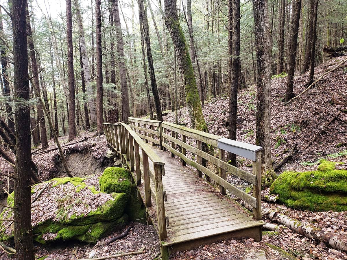 berkshires hikes - stevens glen