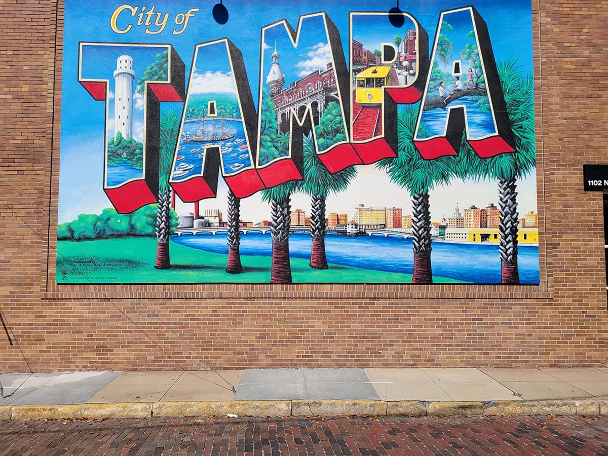 free things to do tampa - street art