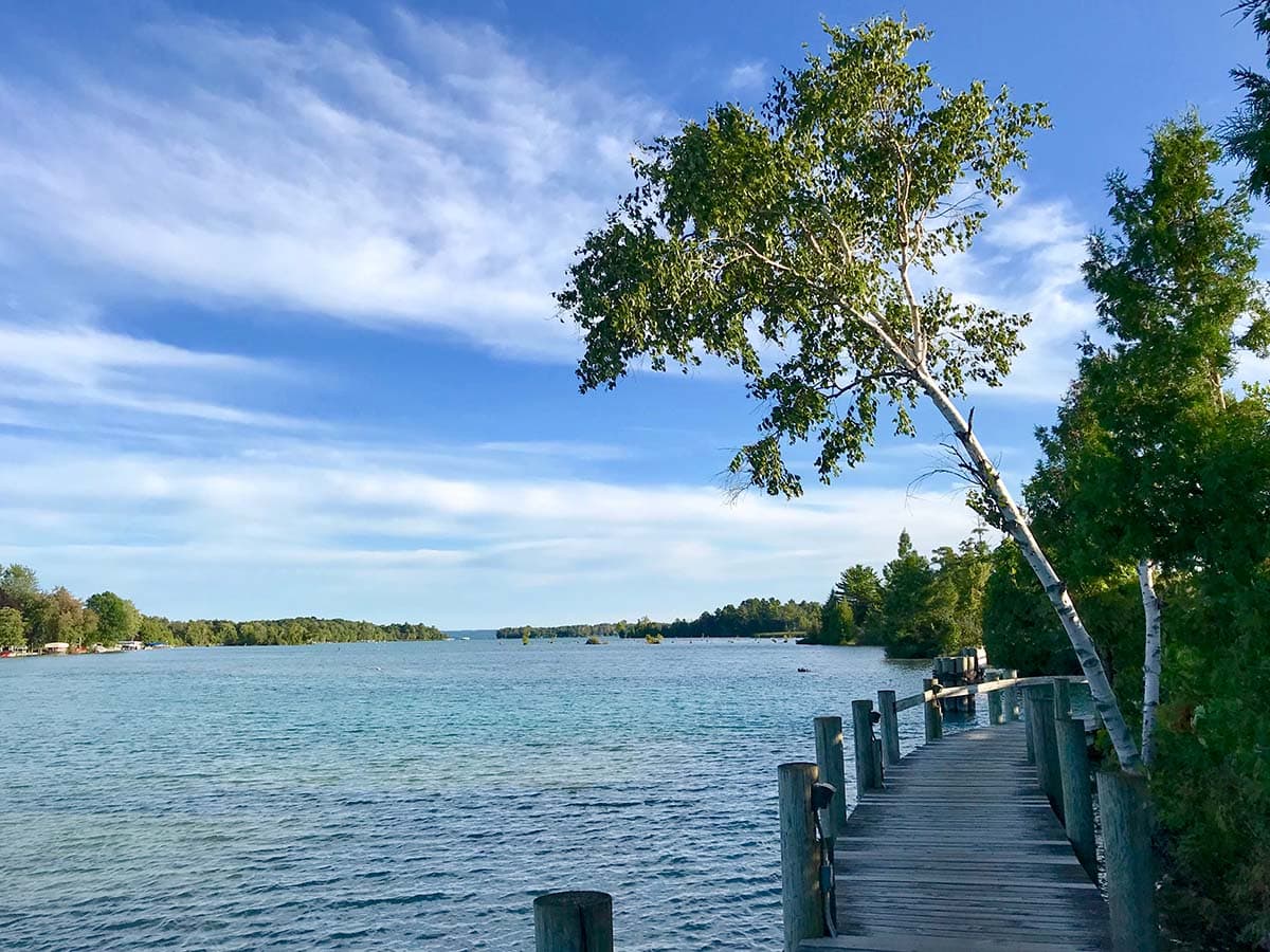 michigan swimming lakes - Torch Lake