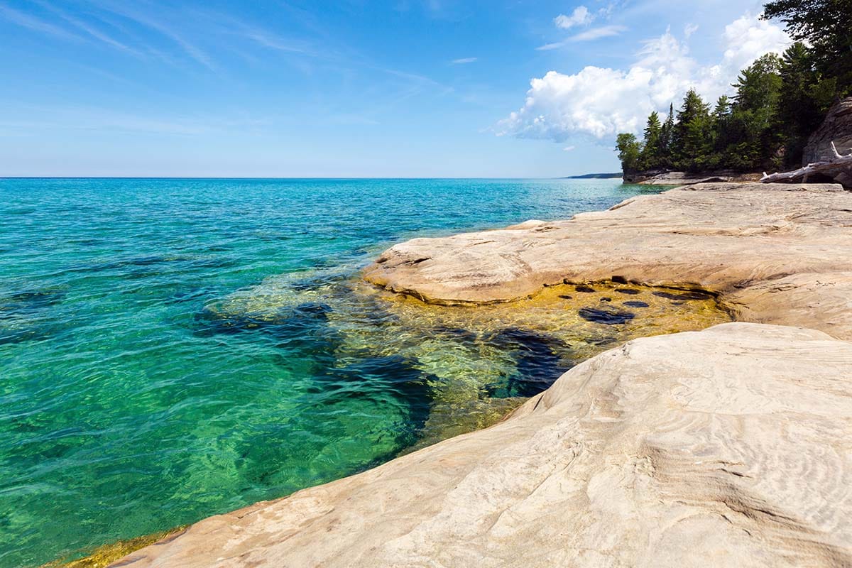 michigan swimming lakes - lake superior