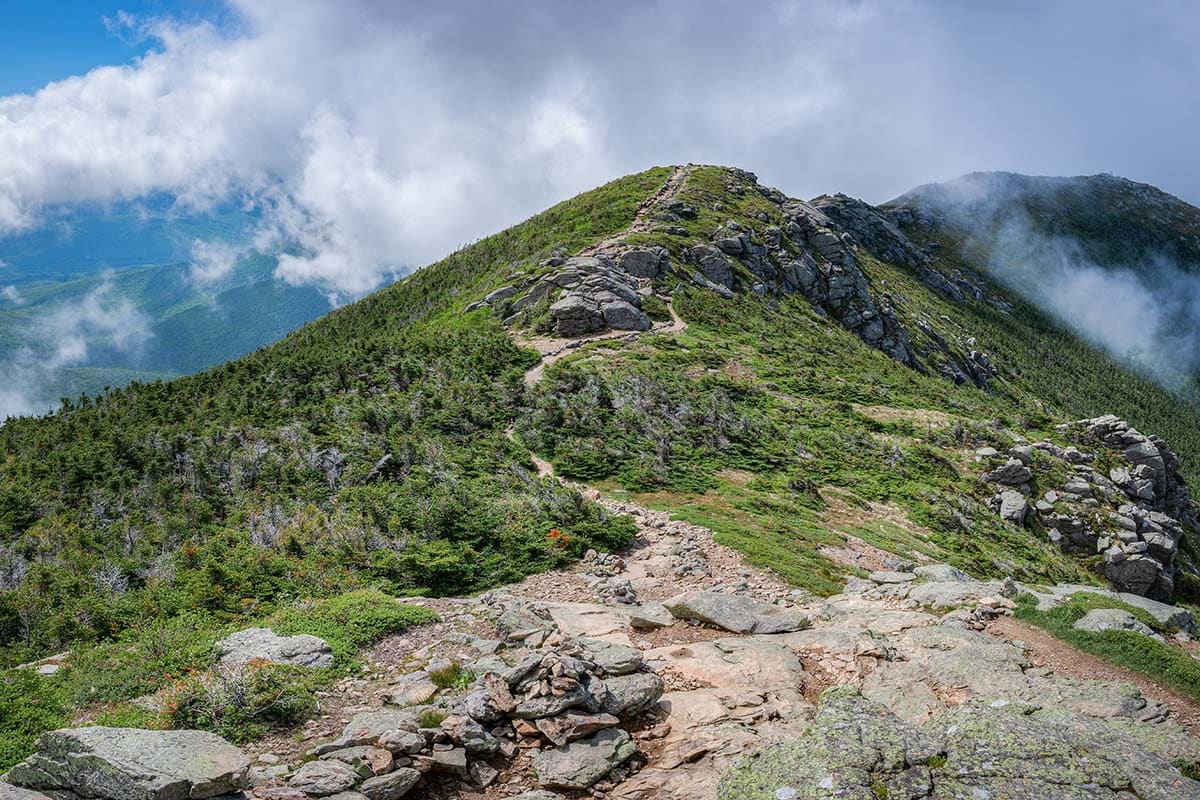 white mountains hikes - franconia ridge