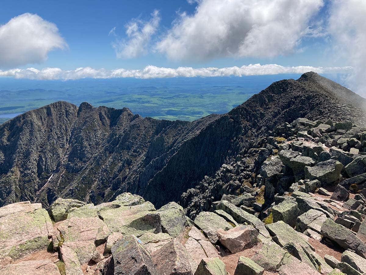 backpacking maine - Mount Katahdin