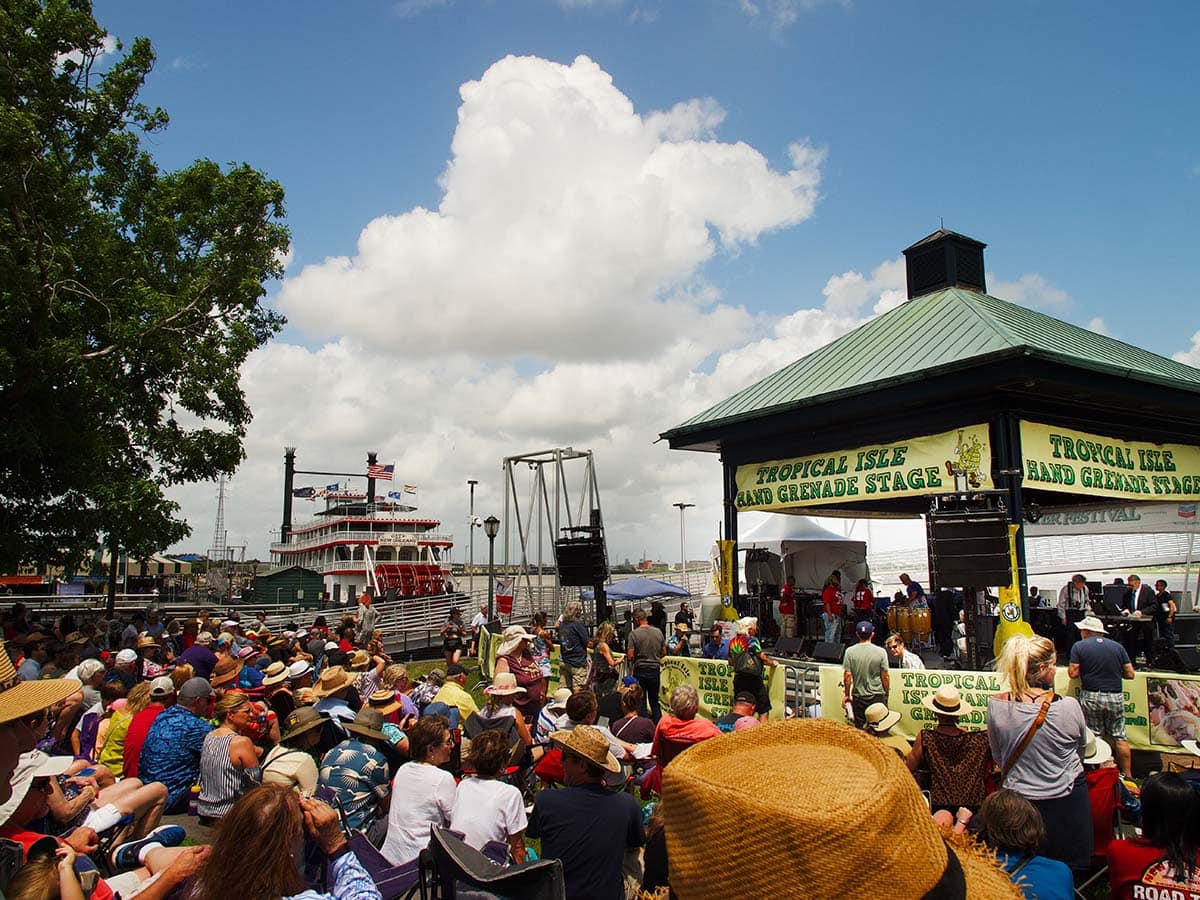 free things to do new orleans - french quarter fest