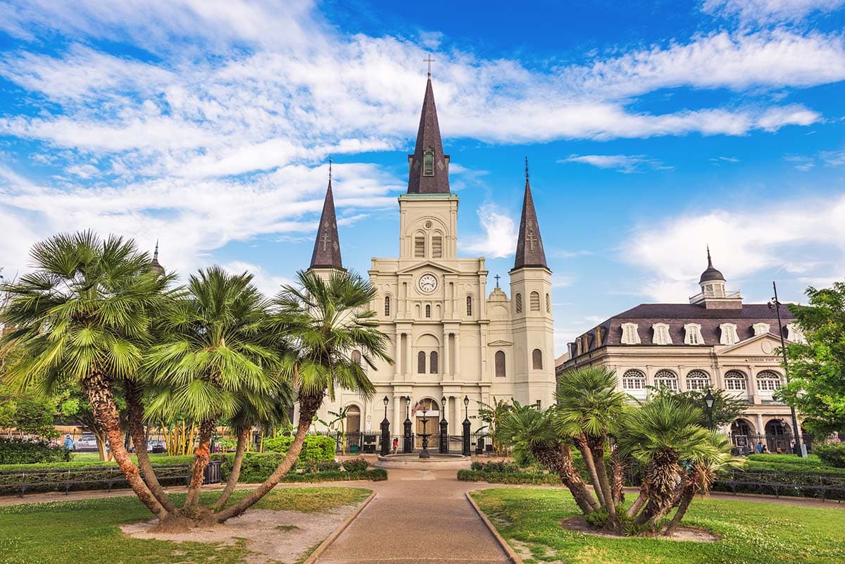 free things to do new orleans - st louis cathedral