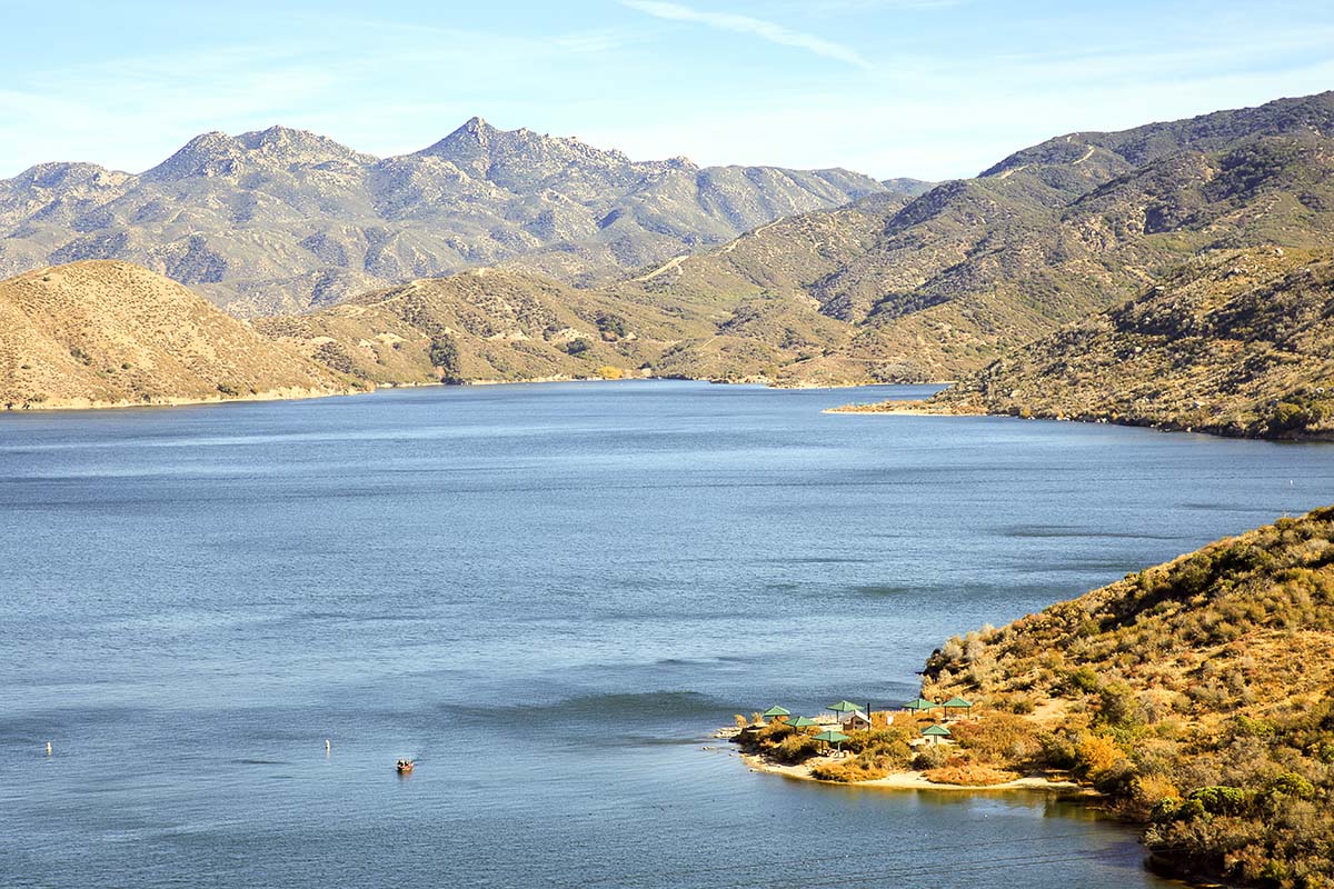 la to grand canyon road trip - Silverwood Lake