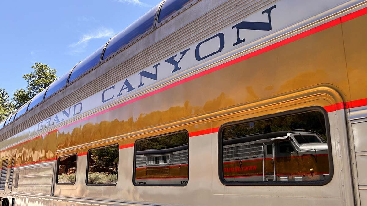 la to grand canyon road trip - train