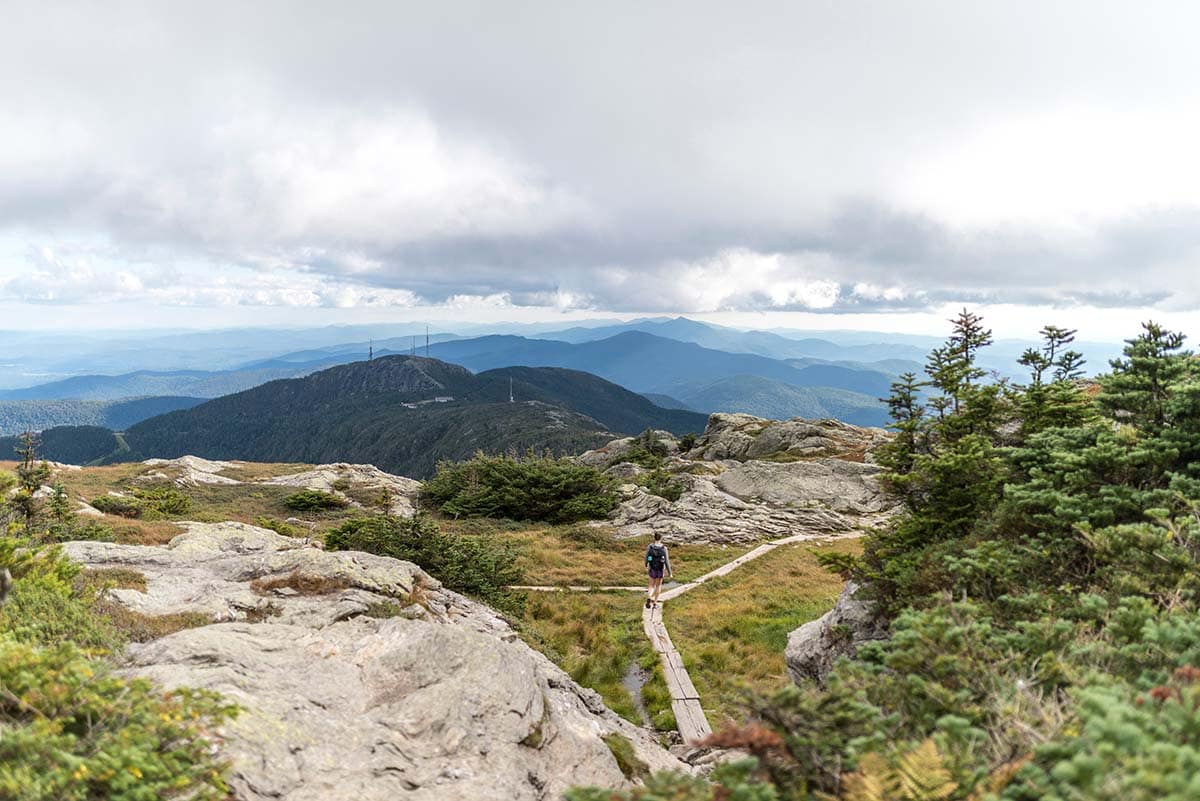 hikes near stowe vt - Mount Mansfield