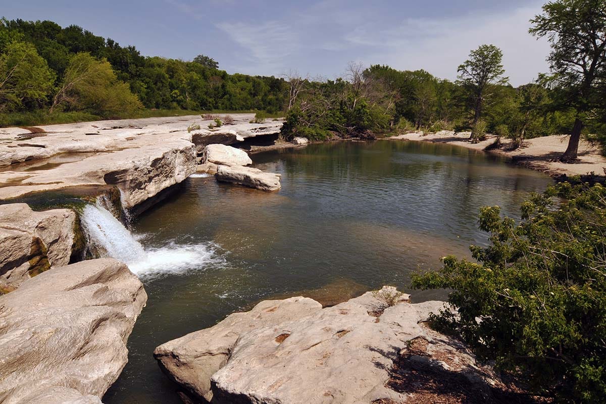 texas hill country state parks - mckinney falls