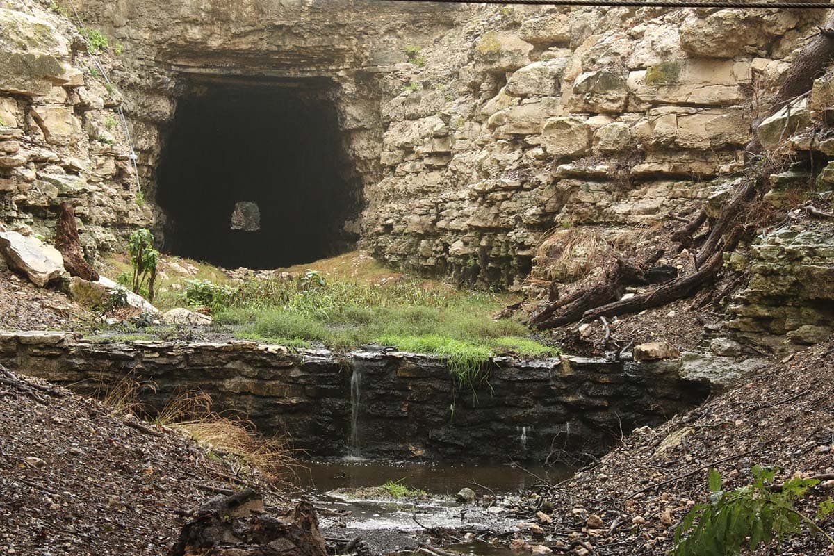 texas hill country state parks - old tunnel