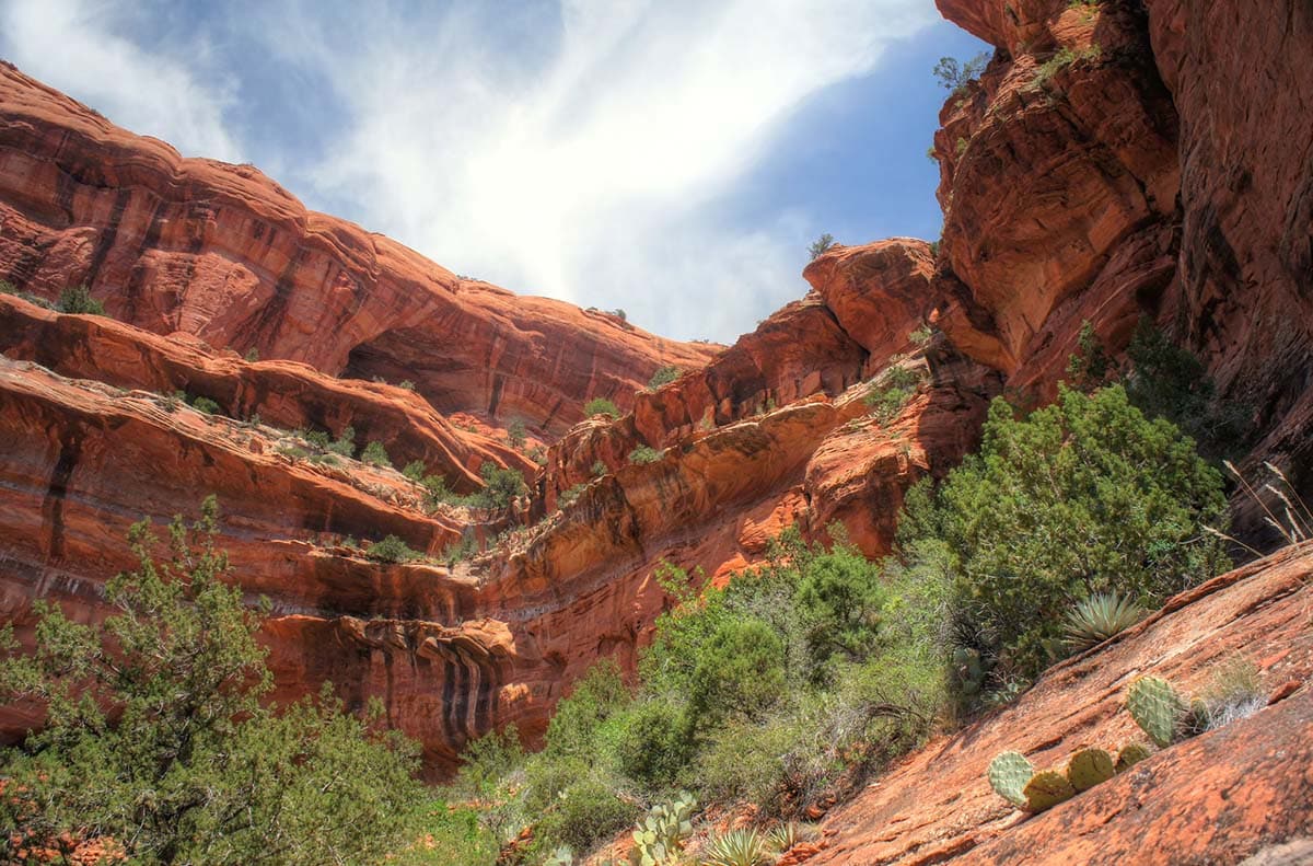 easy sedona hikes - boynton canyon