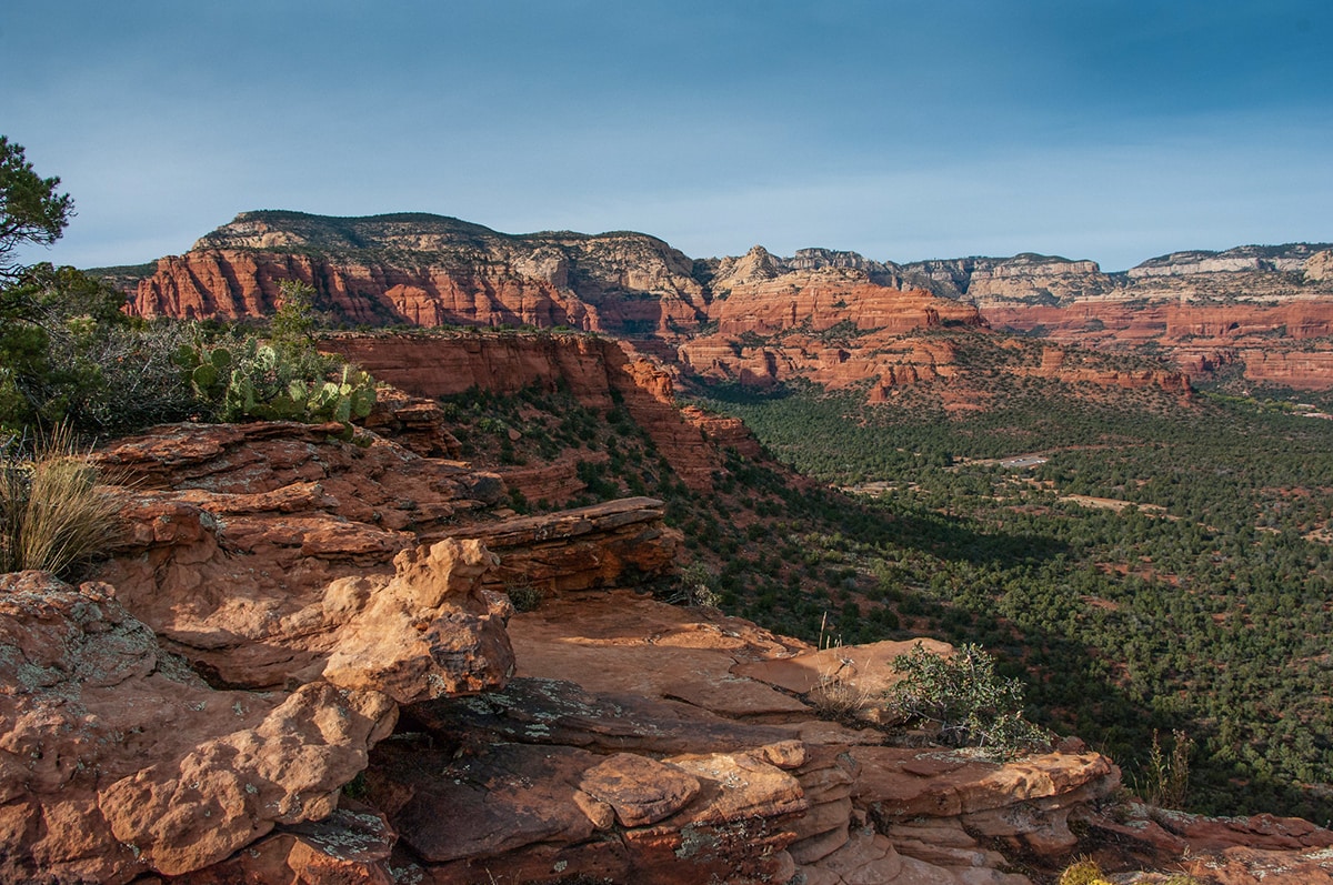 easy sedona hikes - doe mountain