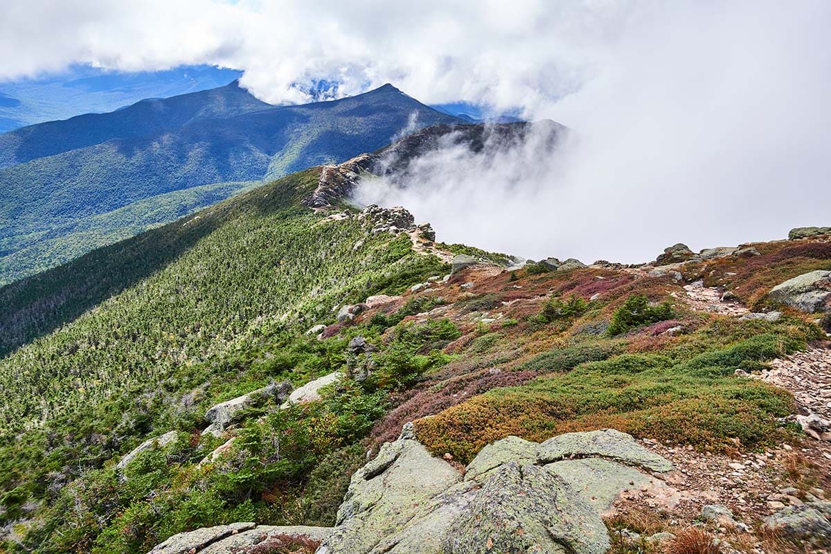 white mountains backpacking - Pemigewasset Loop