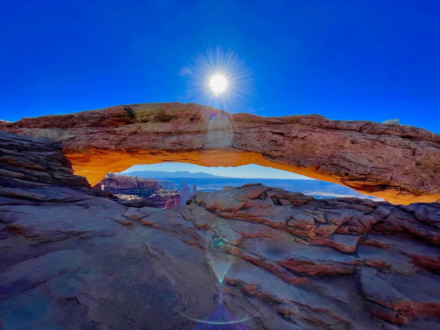 Mesa Arch Trail canyonlands