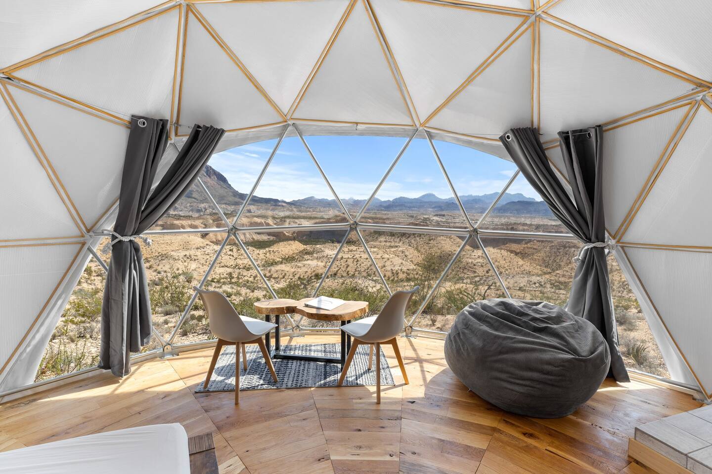 big bend dome glamping
