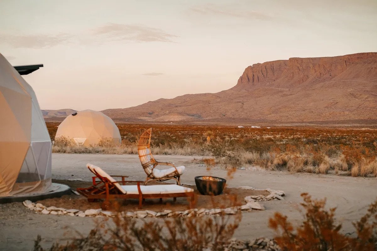 dome glamping big bend