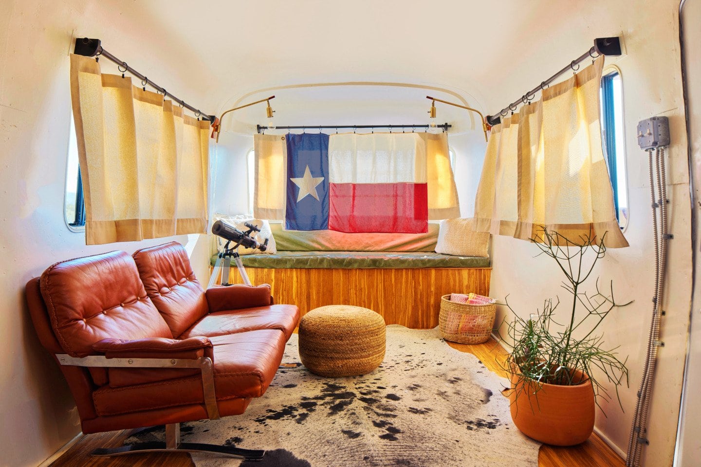 trailer glamping texas