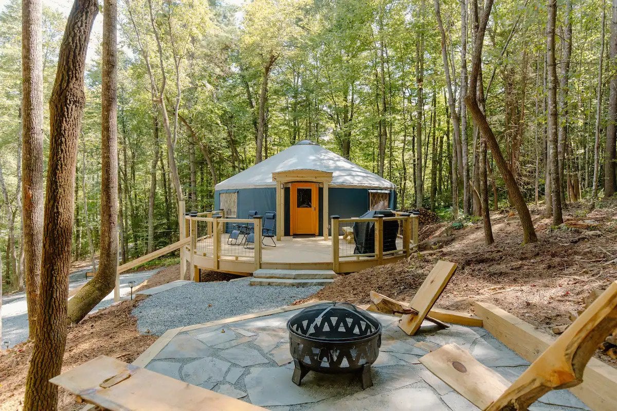 DuPont Yurt north carolina