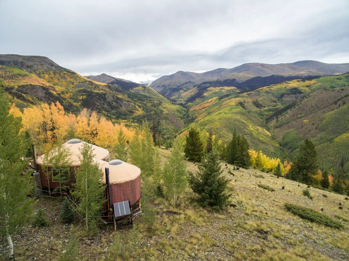 creede colorado yurt rental