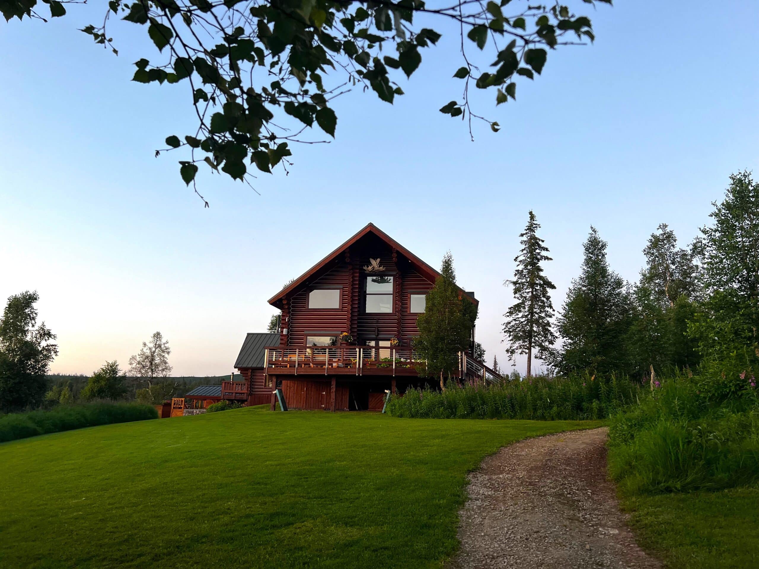 Looking at the exterior of Tordrillo Lodge