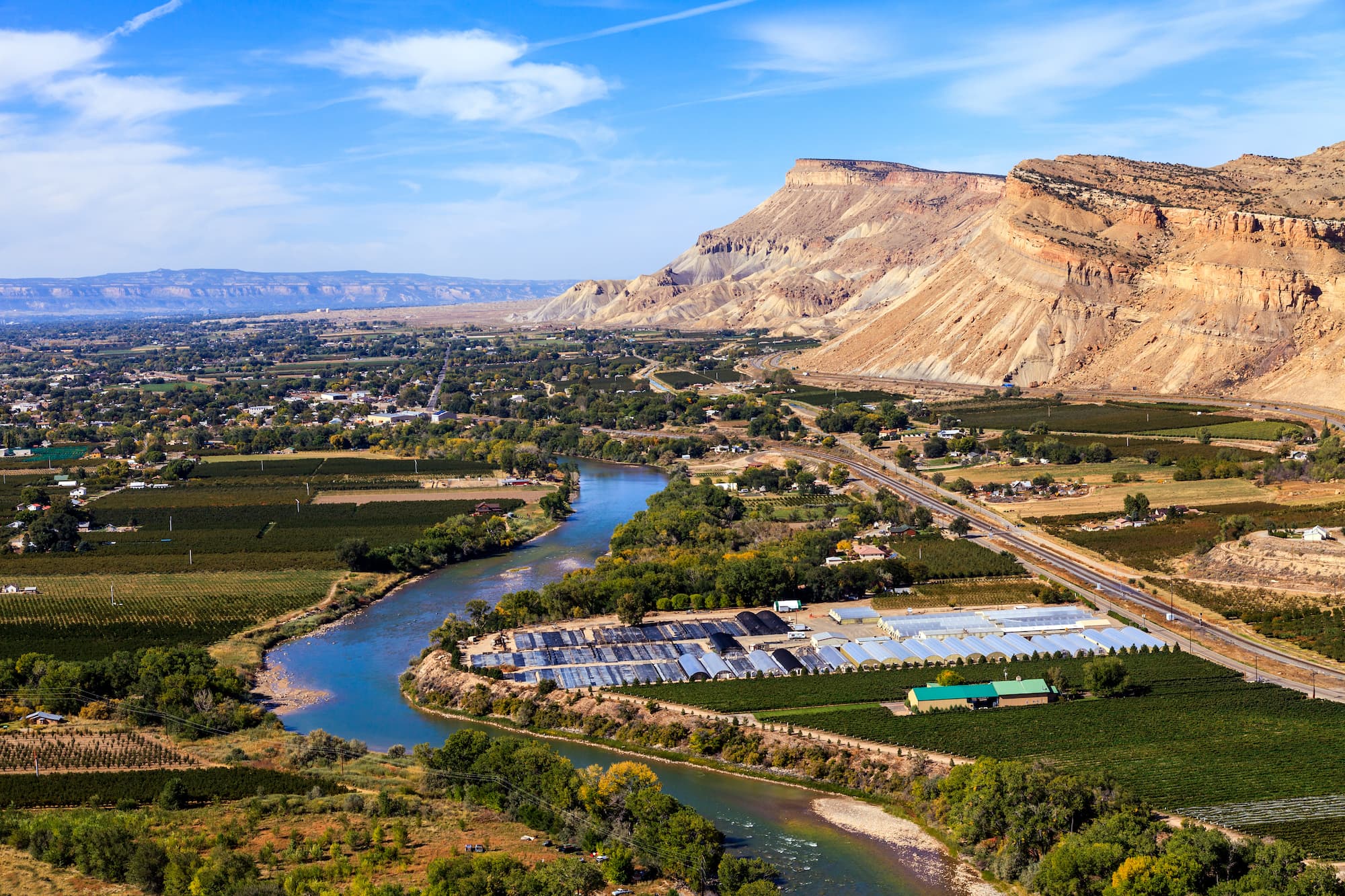 Grand Junction on a sunny day