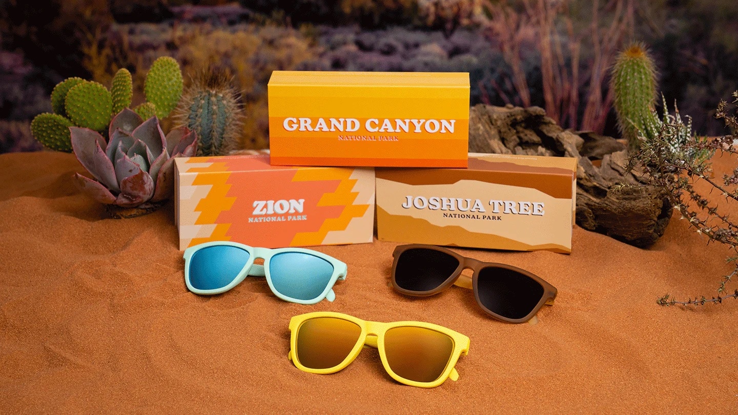 Goodr national park sunglasses