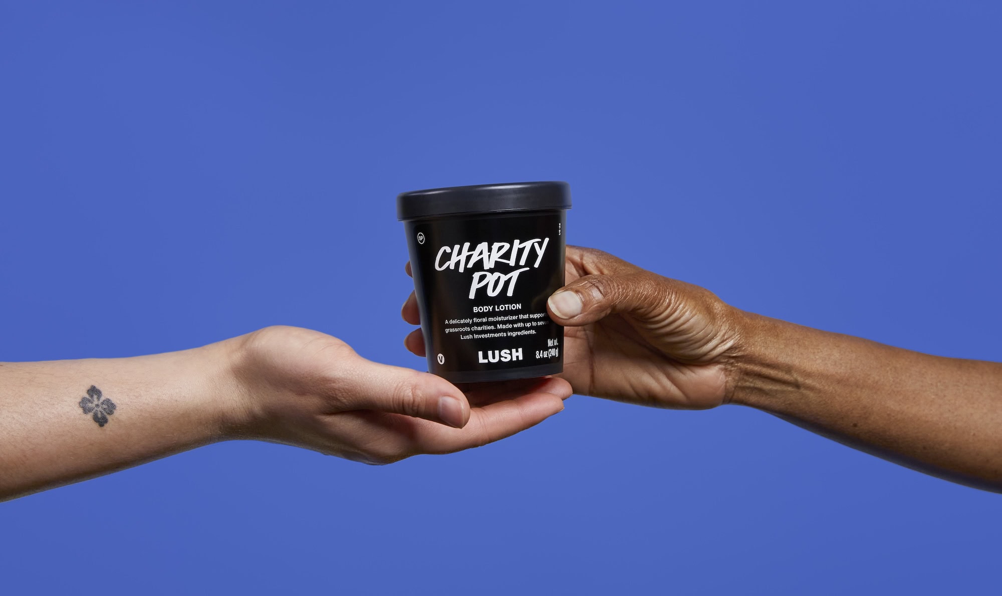 LUSH charity pot